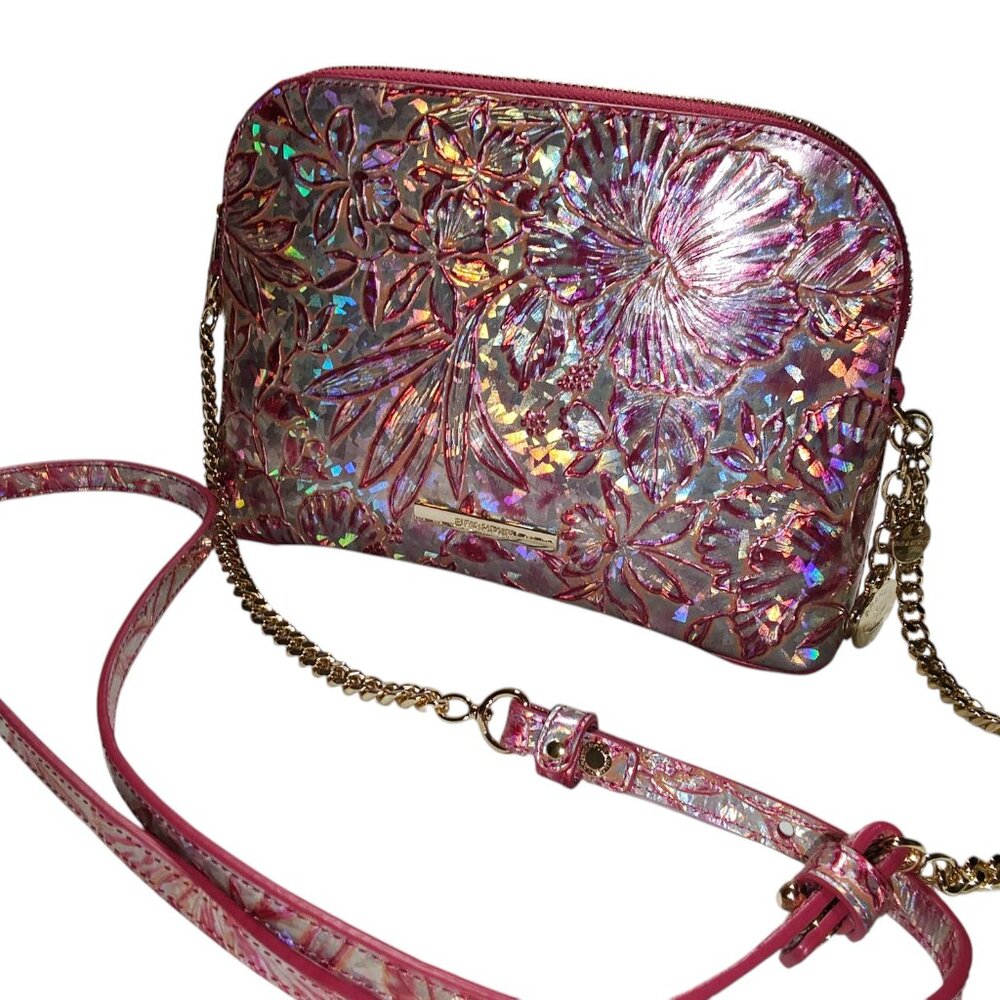 Brahmin Amal Coral Snapdragon Lokelani NWT dustbag included